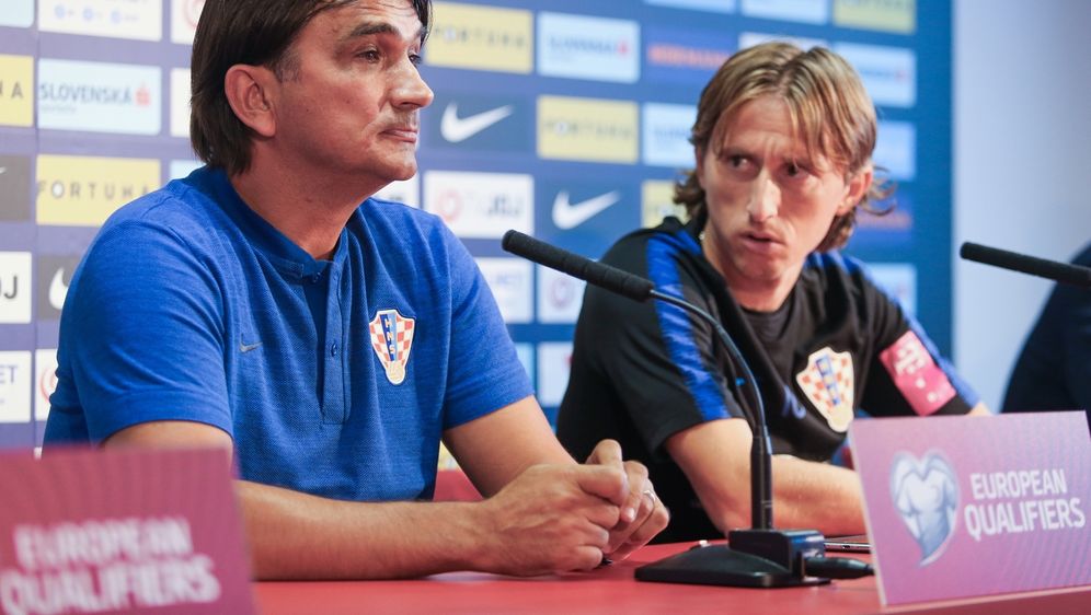 Luka Modrić i Zlatko Dalić (Photo: Davor Javorovic/PIXSELL)