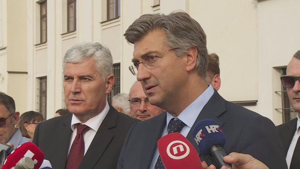 Dragan Čović i Andrej Plenković (Foto: Dnevnik.hr)
