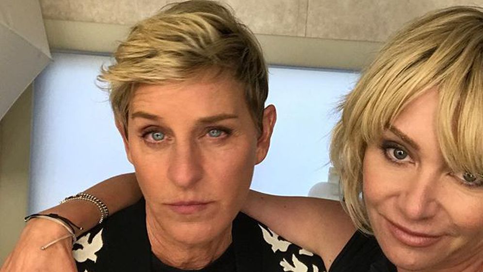 Ellen DeGeneres i Portia de Rossi (Foto: Instagram)