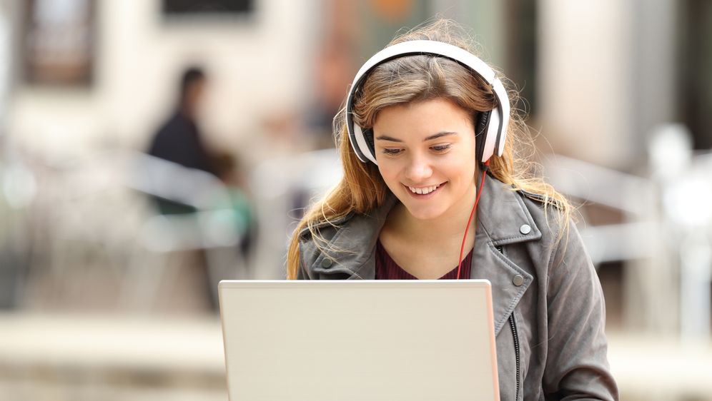 Slušanje glazbe, ilustracija