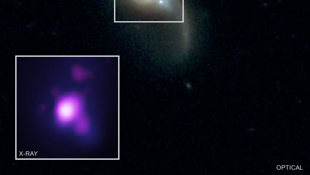 Tri crne rupe udaljene milijardama kilometara