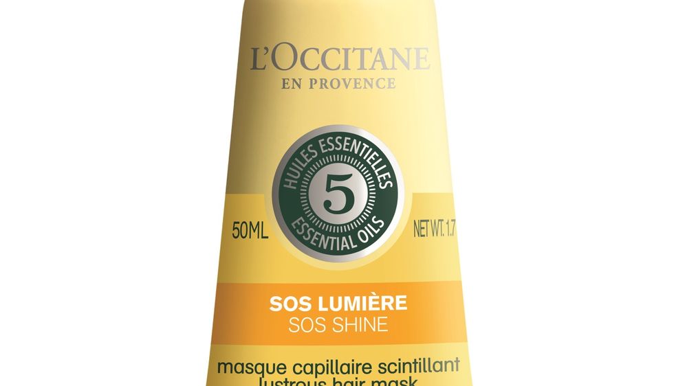 L'Occitane SOS maska za sjaj kose obogaćena s 5 esencijalnih ulja, ekstraktom limuna i šećerne trske, 96,40 kn