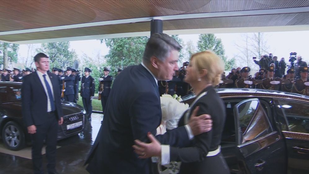Kolinda Grabar Kitarović i Zoran Milanović - 1