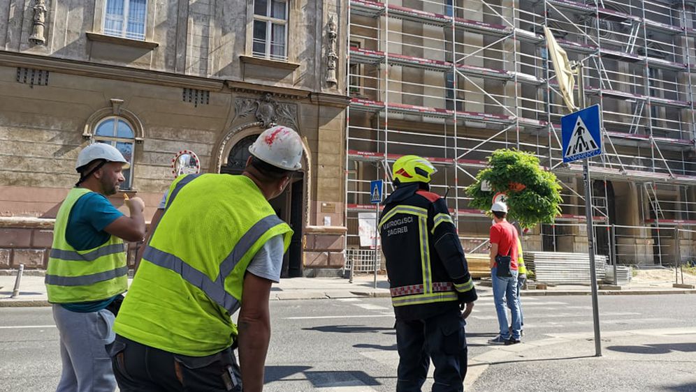 Pripreme za detonaciju u centru Zagreba
