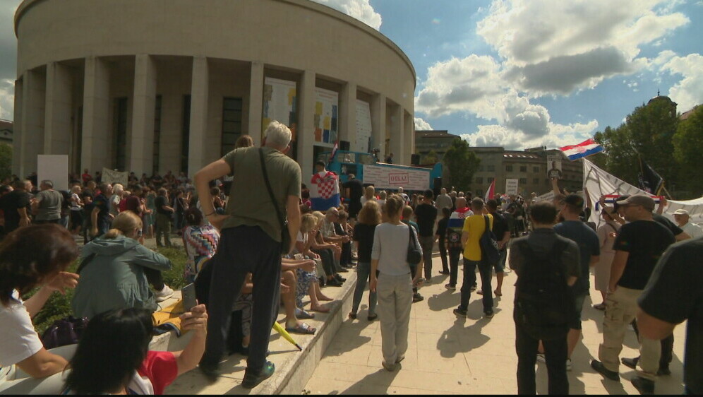 Prosvjed ispred središnjice HDZ-a - 7