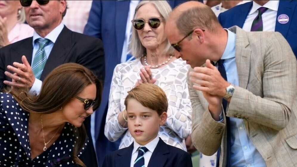 Princ George, princ William i Kate Middleton - 2