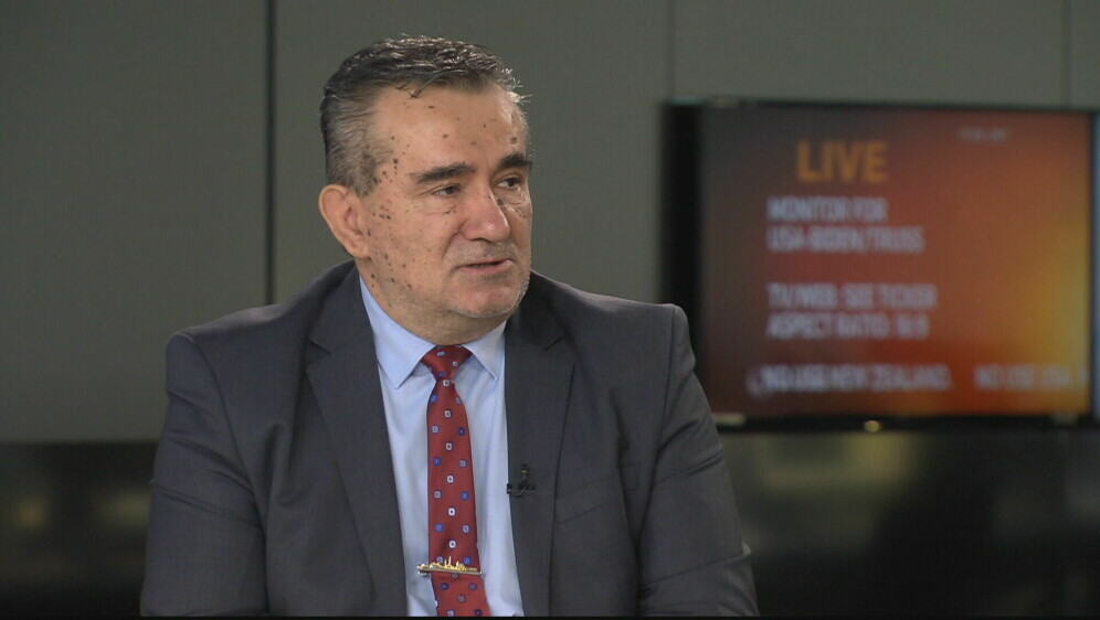 Ivica Mandić u studiju Dnevnika Nove TV - 3