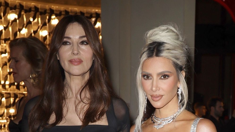 Monica Bellucci i Kim Kardashian