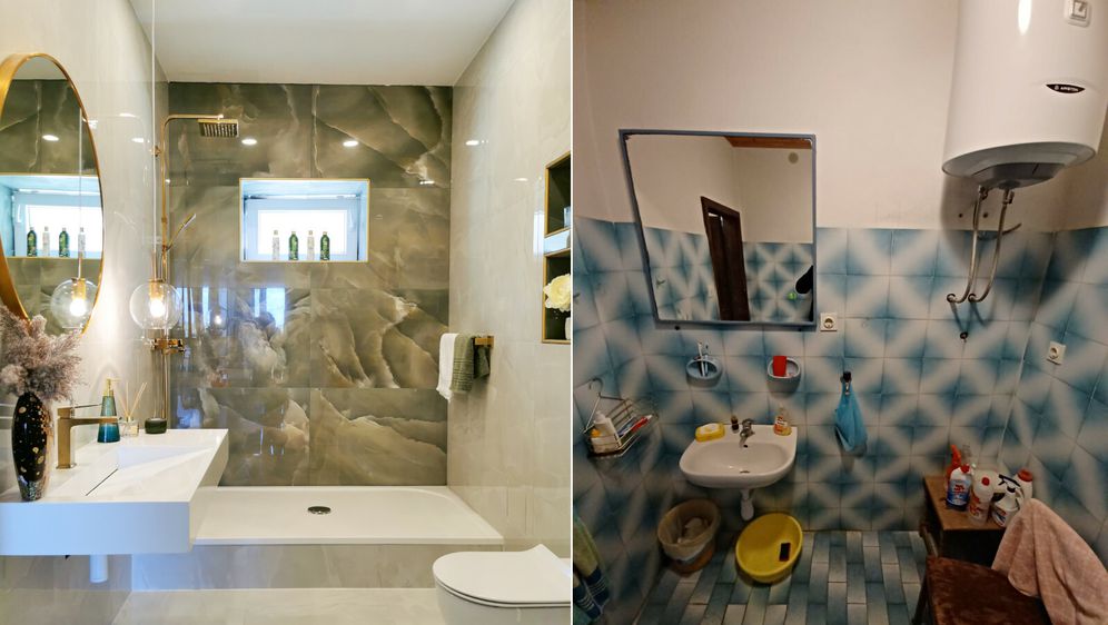 Renovacija kupaonice stare više od 30 godina u stanu u Makarskoj