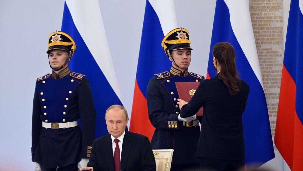 Vladimir Putin potpisao aneksiju ukrajinskih pokrajina