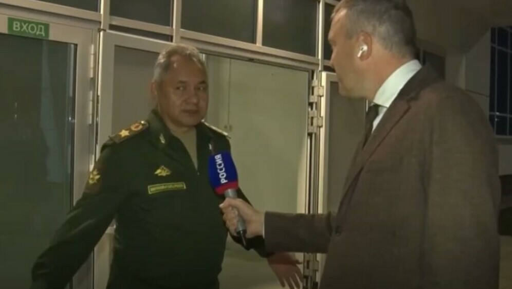Ruski ministar obrane Sergej Šojgu tijekom intervjua