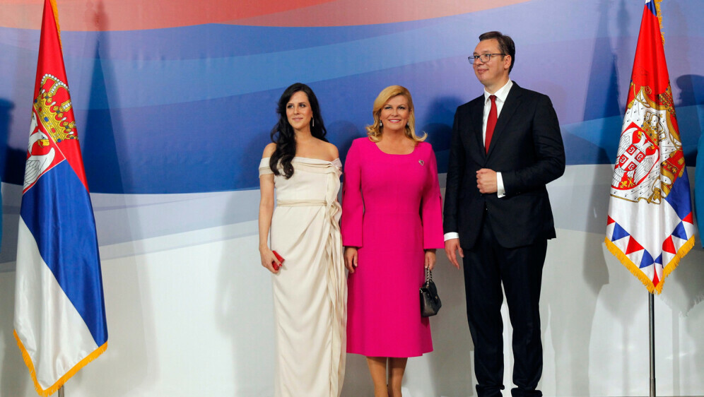 Aleksandar i Tamara Vučić, Kolinda Grabar-Kitarović
