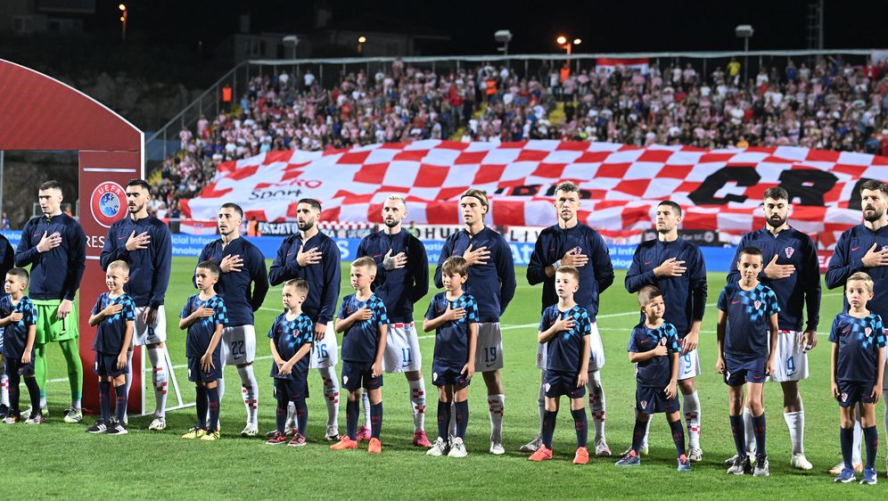 Hrvatska reprezentacija protiv Latvije