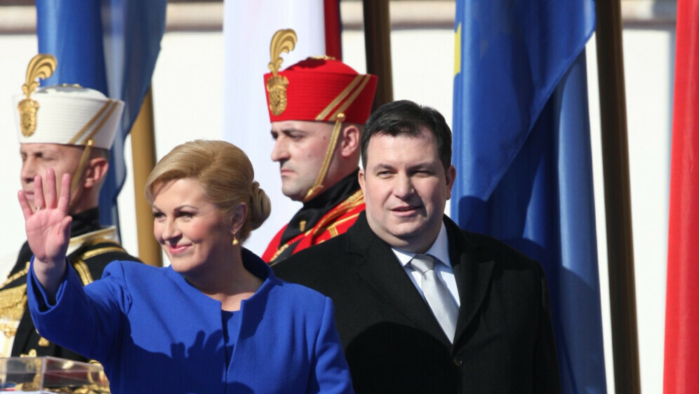 Kolinda Grabar-Kitarović i Jakov Kitarović - 2