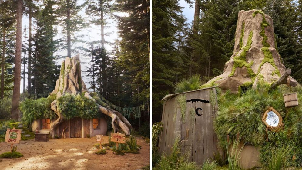 Kuća u močvari animiranog junaka Shreka u Škotskoj na Airbnbu