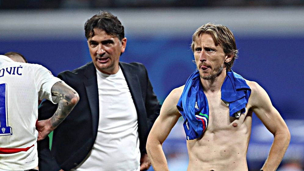 Zlatko Dalić i Luka Modrić