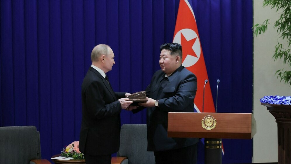 Kim Jong Un i Vladimir Putin