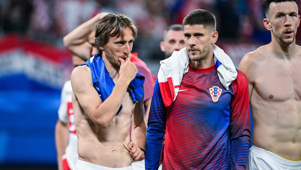Luka Modrić, Andrej Kramarić i Ivan Perišić