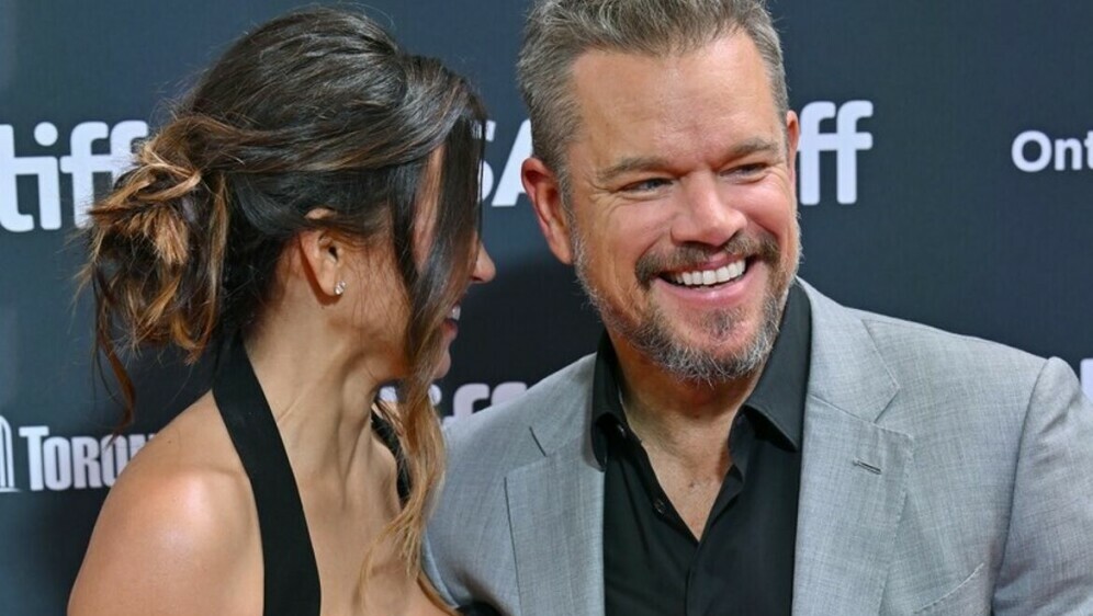 Matt Damon i Luciana Barroso - 6