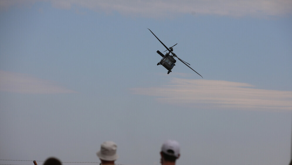 Helikopter Hrvatskog ratnog zrakoplovstva (HRZ) Black Hawk