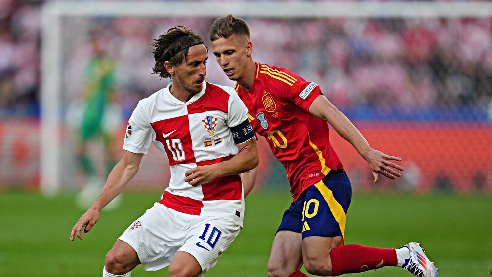 Luka Modrić i Dani Olmo