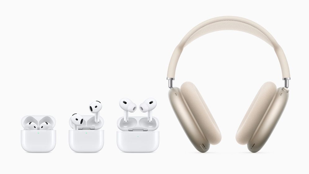 Apple AirPods 4, AirPods Pro 2 i AirPods Max