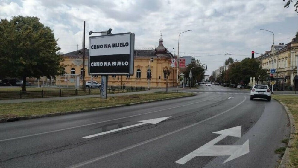 Plakat Crno na bijelo