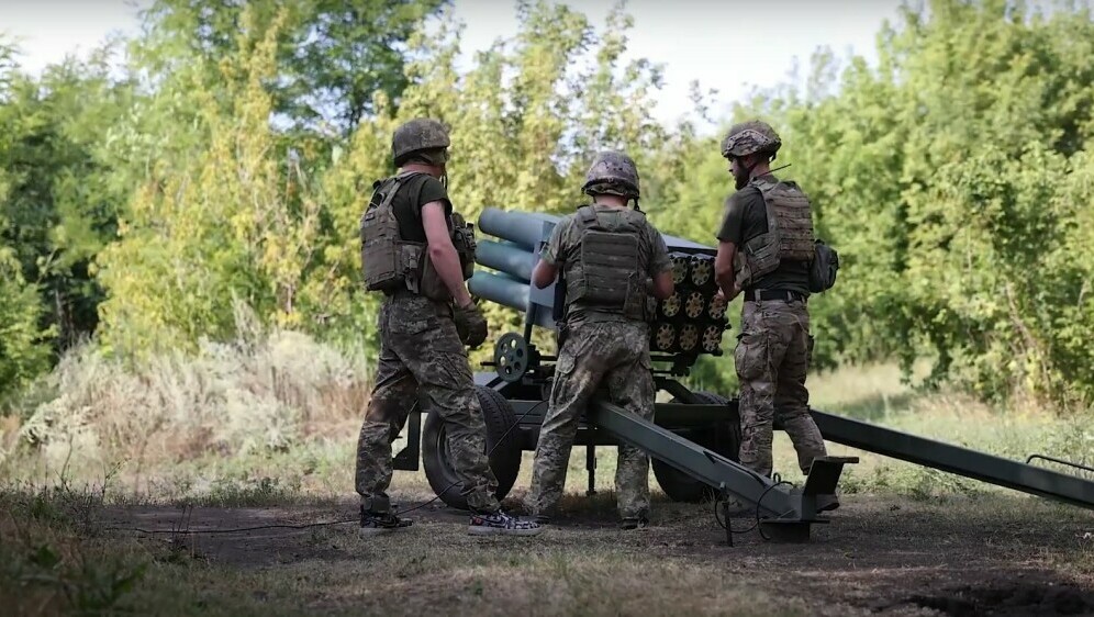 Objavljene snimke hrvatskog sustava za višecijevno ispaljivanje raketa u Ukraijni - 1