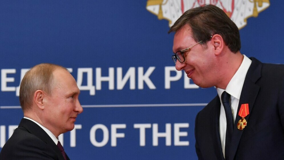 Vladimir Putin i Aleksandar Vučić