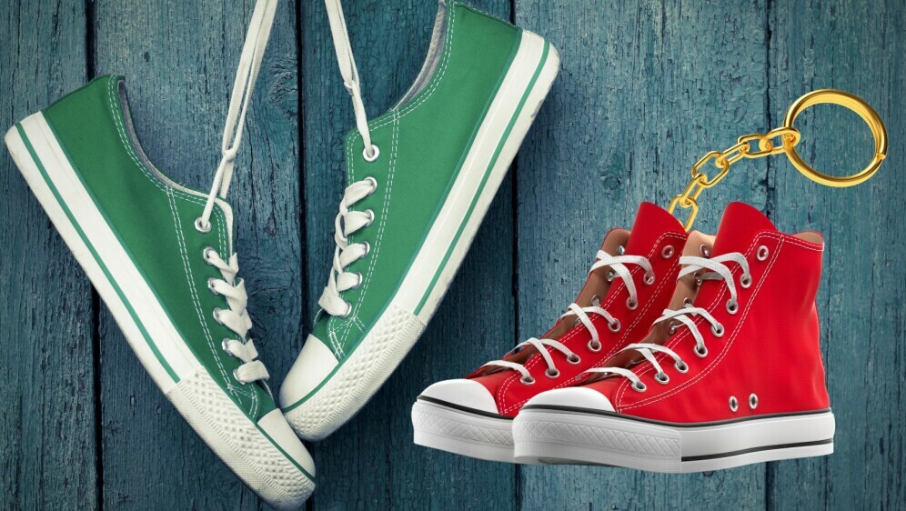 Tenisice Converse All Star i privjesak za ključeve