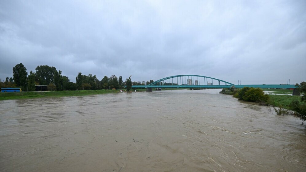 Sava se izlila iz korita u Zagrebu - 2