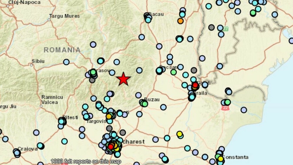 Potres u Rumunjskoj