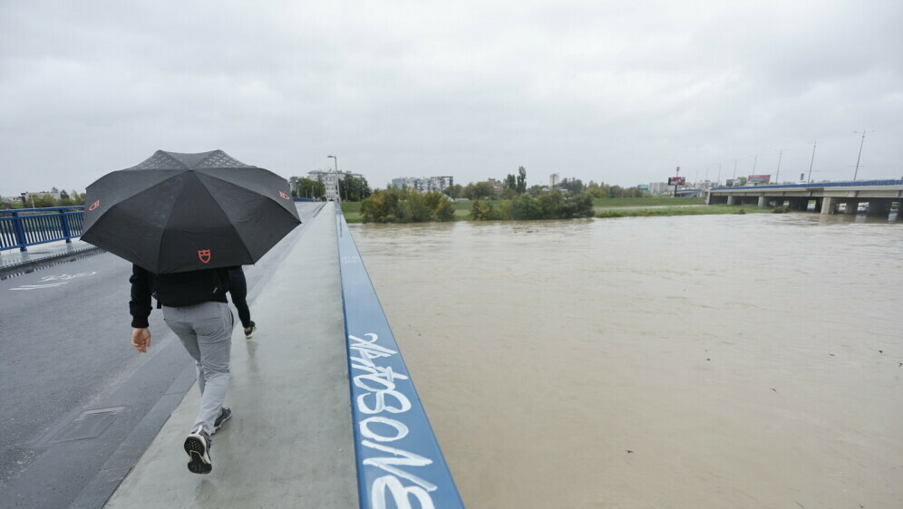 Rast vodostaja Save u Zagrebu