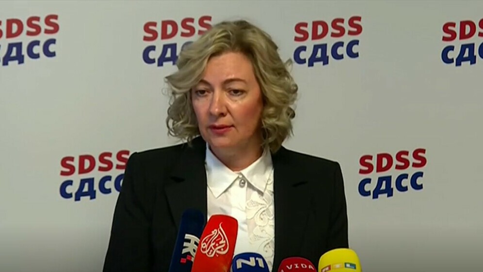Dragana Jeckov, saborska zastupnica (SDSS)