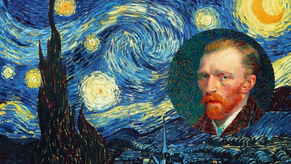 Umjetnik Vincent Van Gogh na autoportretu