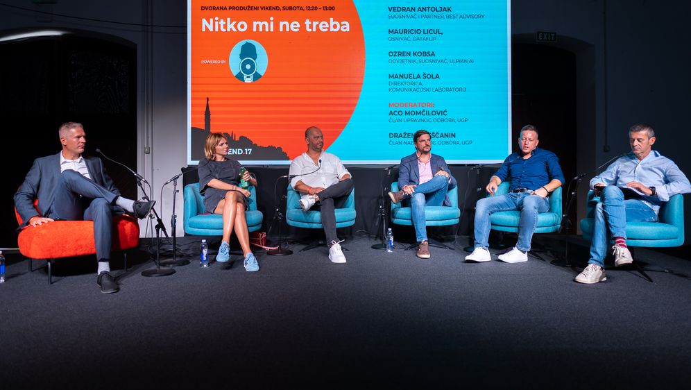 Dražen Oreščanin, Aco Momčilović, Vedran Antoljak, Mauricio Licul, Ozren Kopsa i Manuela Šola.