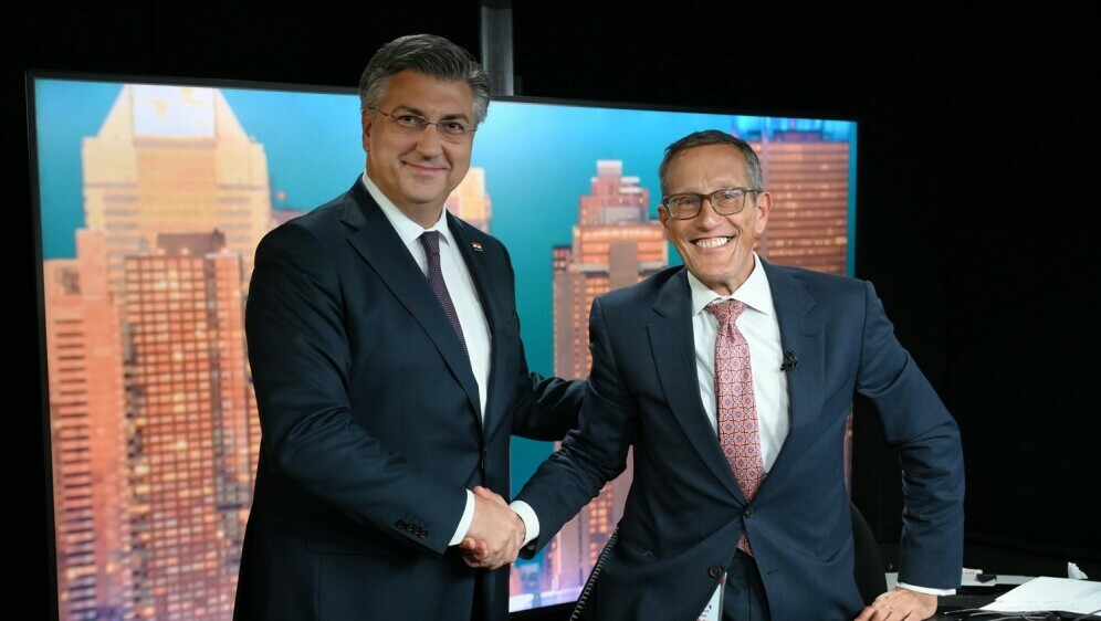 Andrej Plenković, Richard Quest