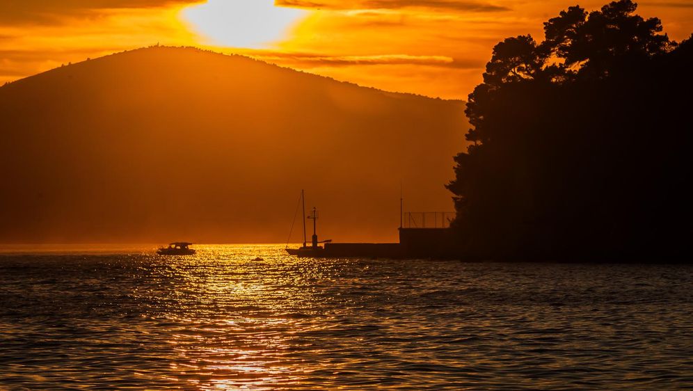Zalazak sunca iz uvale Kašjuni - 6