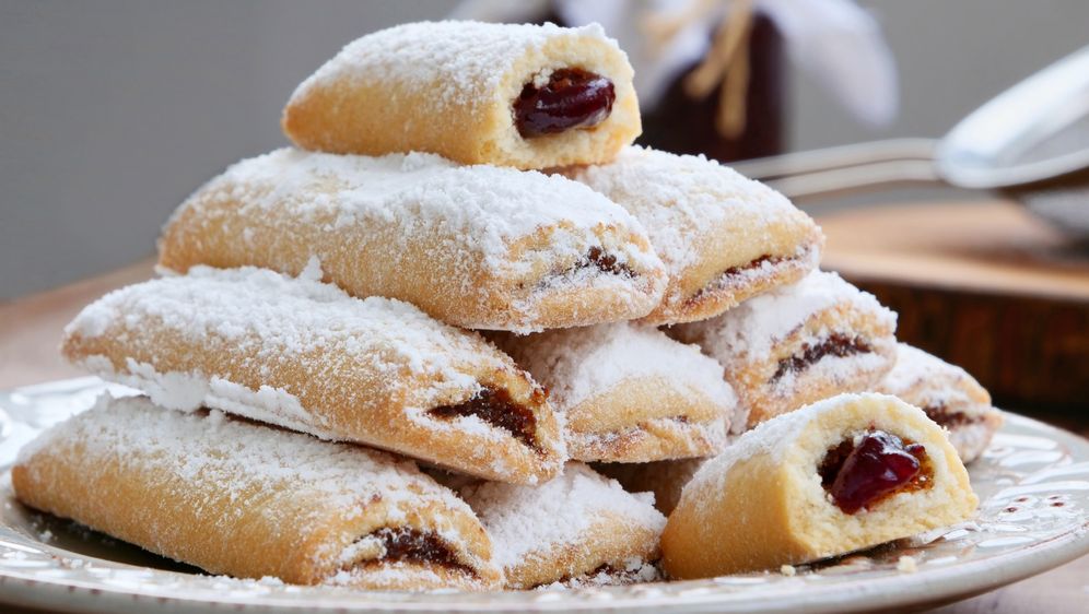 Prhke štrudlice s pekmezom