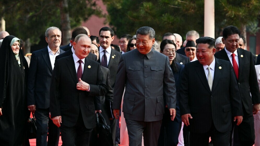 Vladimir Putin, Xi Jinping, Kim Jong Un