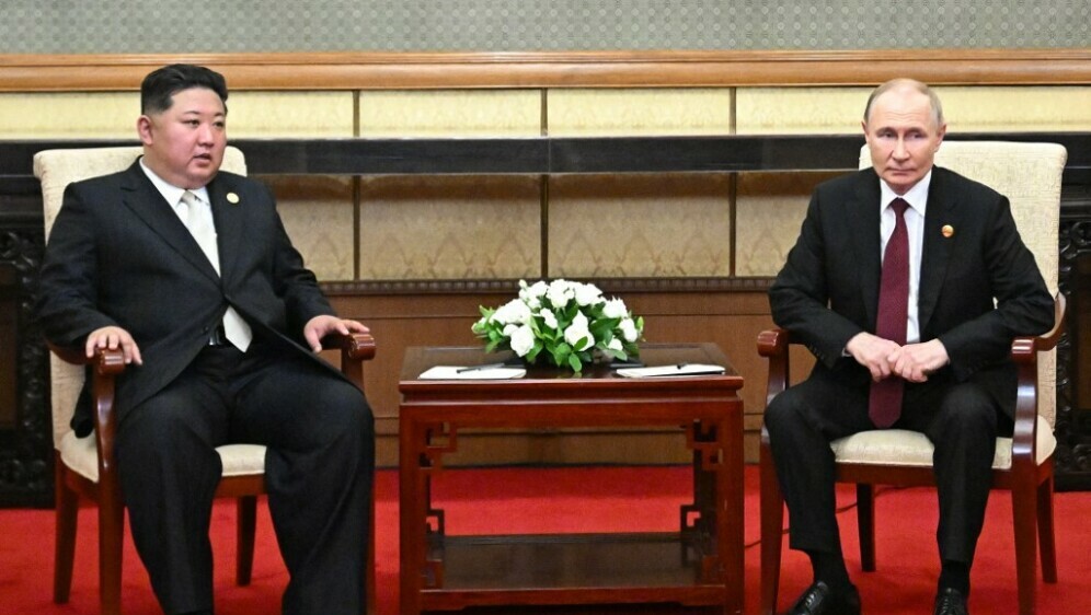 Kim Jong Un i Vladimir Putin