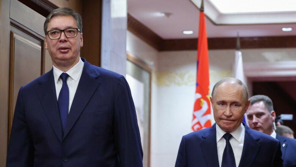 Aleksandar Vučić i Vladimir Putin