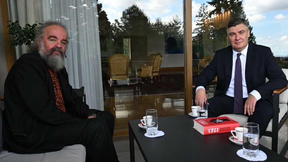 Miljenko Jergović i Zoran Milanović