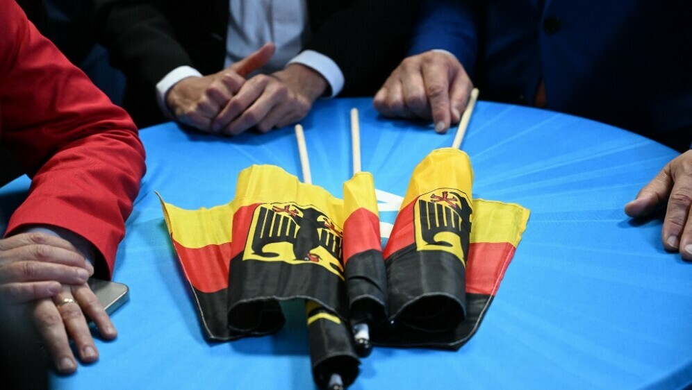 Njemačke zastave na skupu AfD-a