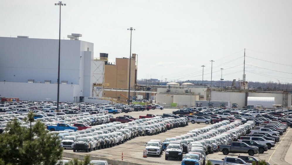 Tvornica automobila u SAD-u, ilustracija