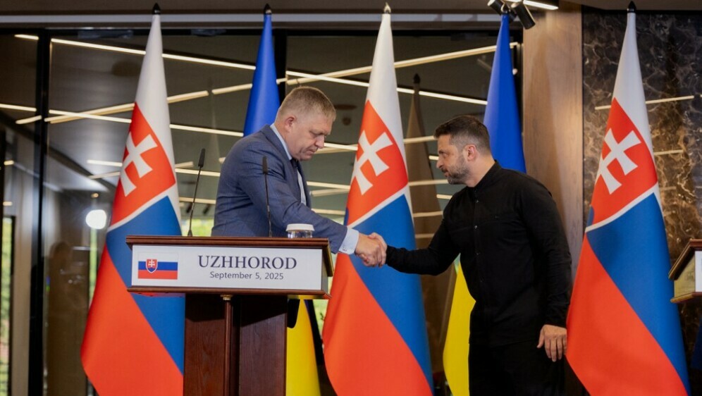 Robert Fico i Volodimir Zelenski