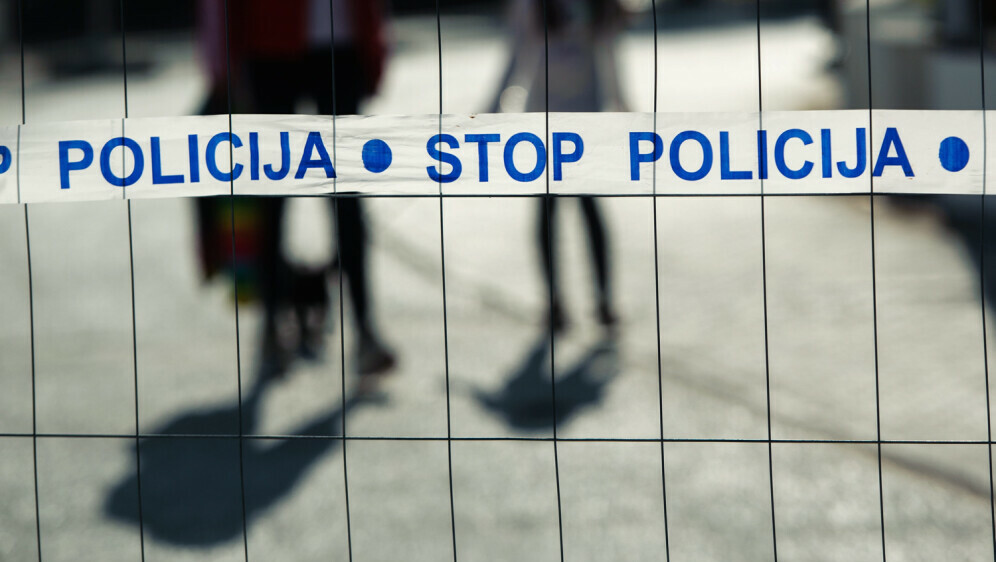 Policijska traka, ilustracija