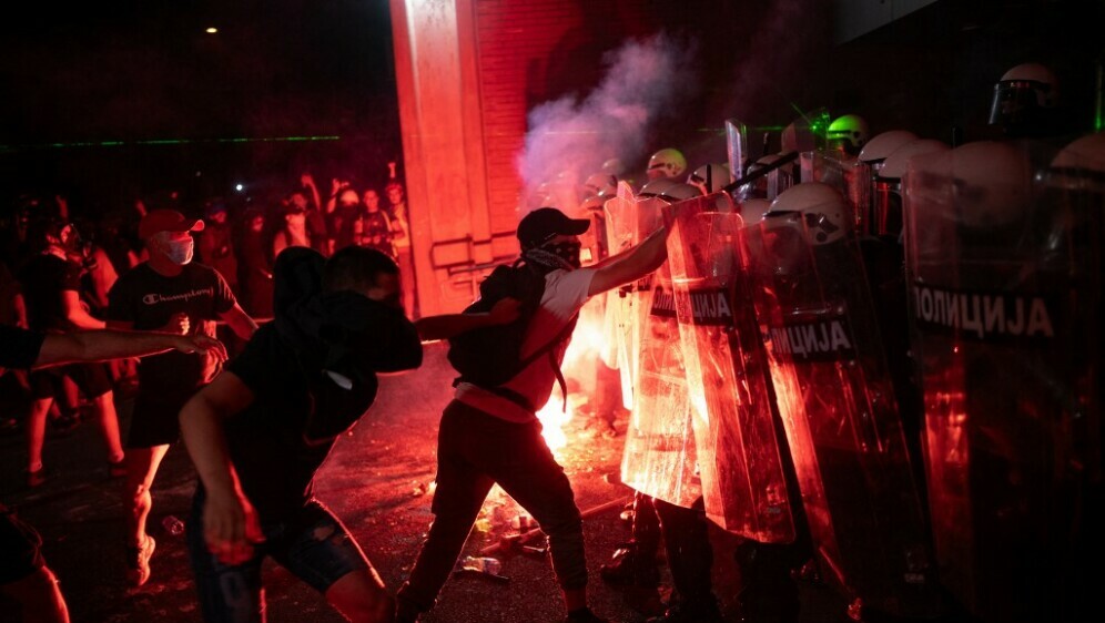 Prosvjed u Novom Sadu