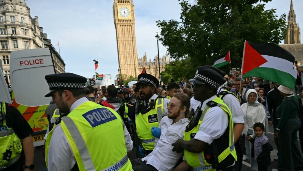 Uhićen propalestinski prosvjednik