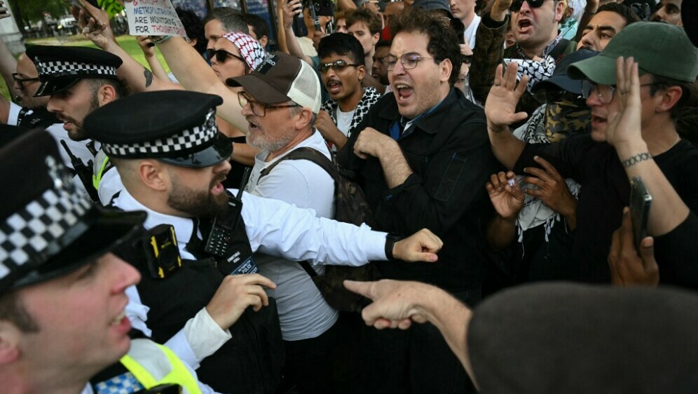 Sukob policije i propalestinskih prosvjednika u Londonu